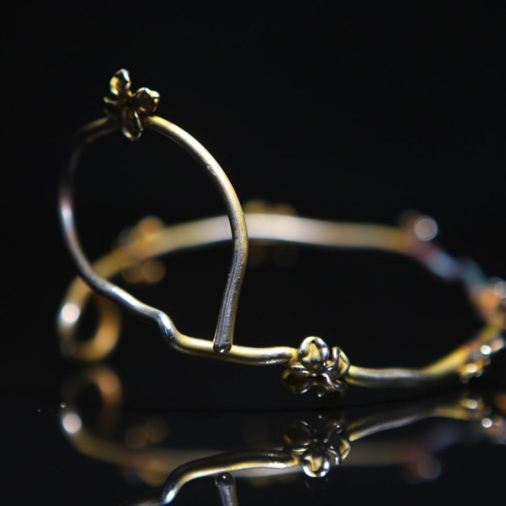 Браслет в серебре Fleur de Magique, Сирень, фото 4